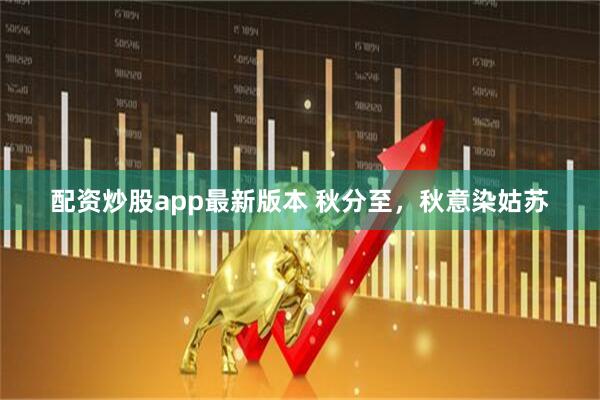 配资炒股app最新版本 秋分至，秋意染姑苏